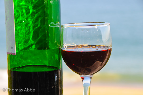 Wine Glass and Bottle